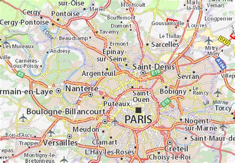 MICHELIN Asnières-sur-Seine map - ViaMichelin