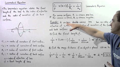 Favorite Derivation Of Lens Maker Formula For Concave What Is Time ...