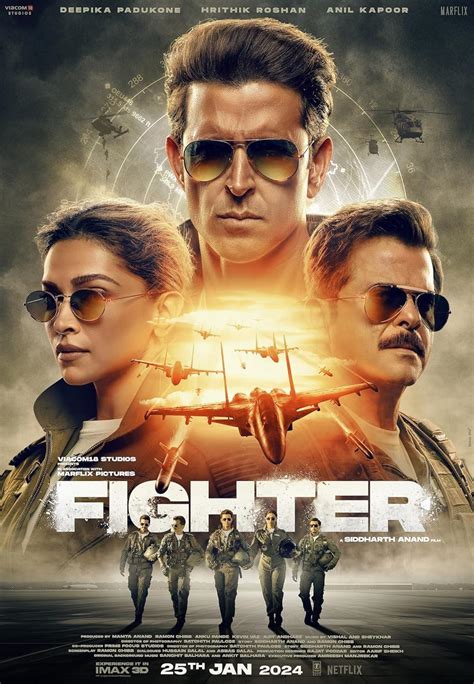 Fighter 2024 Hindi Movie 1080p | 720p | 480p NF HDRip ESub Download