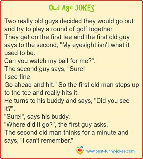 Old Age Jokes: Two really old guy...