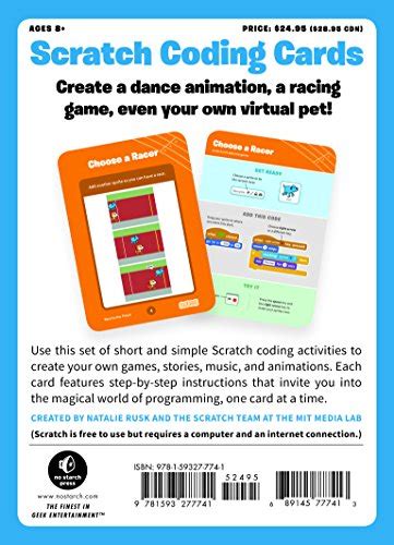 Scratch Coding Cards: Creative Coding Activities for Kids | Pricepulse