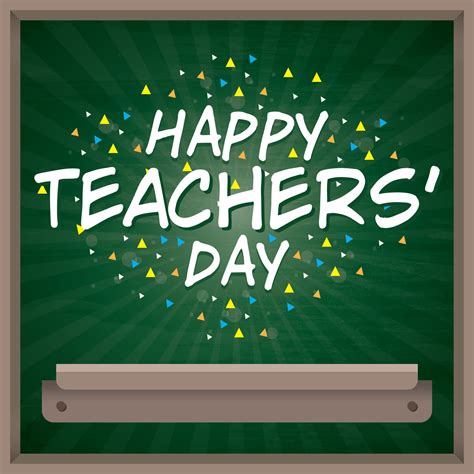 Happy Teachers Day 203040 Vector Art at Vecteezy