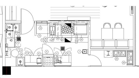 Coffee Shop Equipment With Layout Example - INOX KITCHEN DESIGN