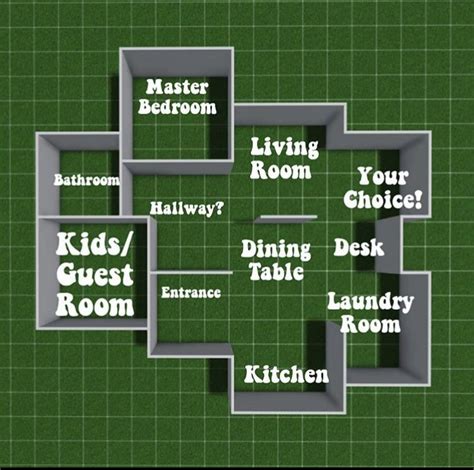 Bloxburg House Layout