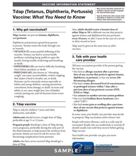 Vaccine Information Statements (VISs) Overview | Immunize.org| Immunize.org