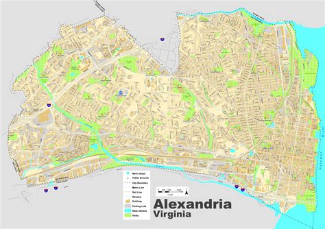 Alexandria street map