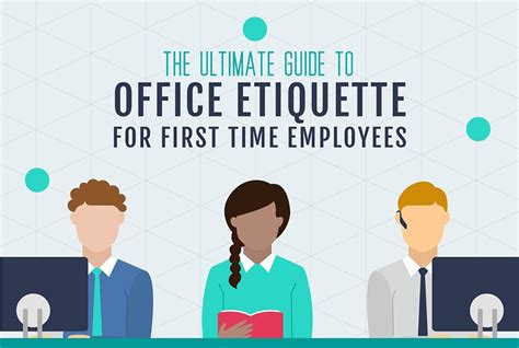 The Ultimate Guide To Office Etiquette For First Time Employees - # ...