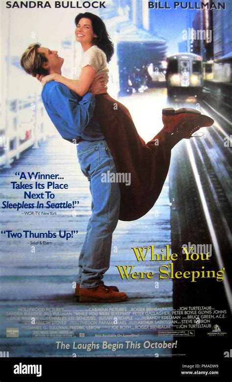 While You Were Sleeping - US Poster 1995 Buena Vista Pictures Sandra ...