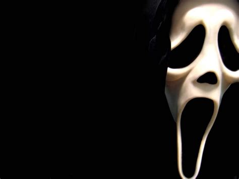 HD wallpaper: white ghost face mask, Scream, movies, horror, black ...