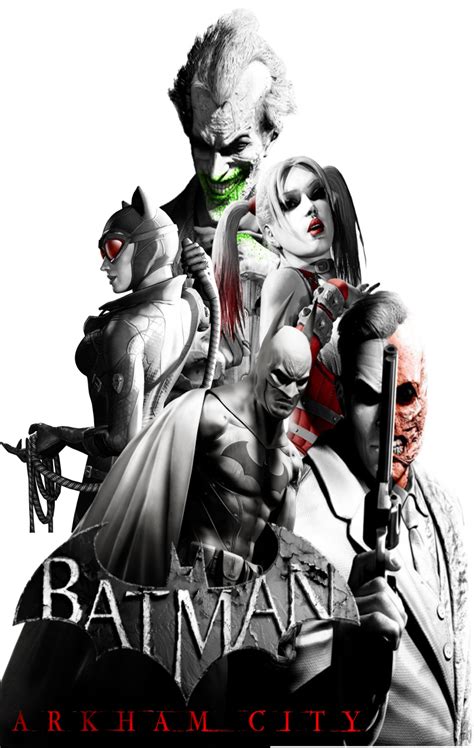 Batman Arkham city poster. by DCSPARTAN117 on DeviantArt