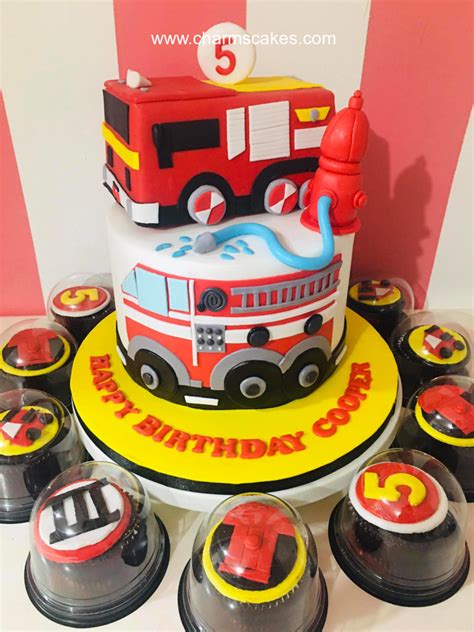 Fire Truck Cake Featured Cake, A Customize Featured cake