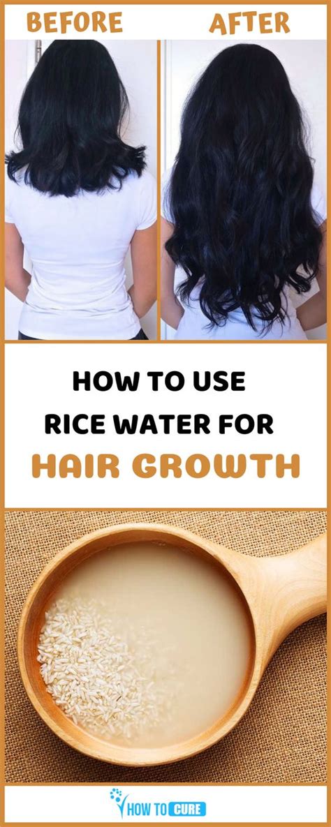 How To Use Rice Water For Hair Growth | Hair growth rinse, Hair growth ...