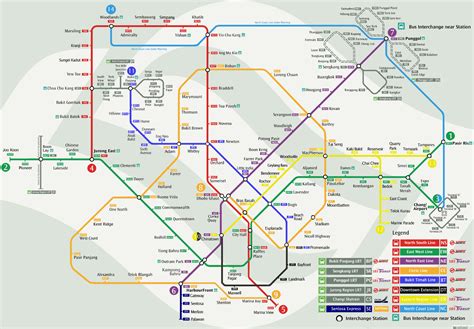 Singapore MRT (Mass Rapid Transit) Map - Vendy's Journal of Life Vendy ...