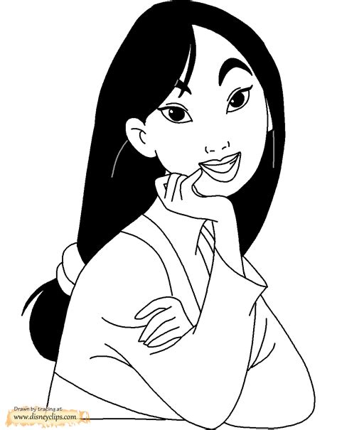 Mulan Colouring Coloring Pages Disney Princes Hd Images Free Png | The ...