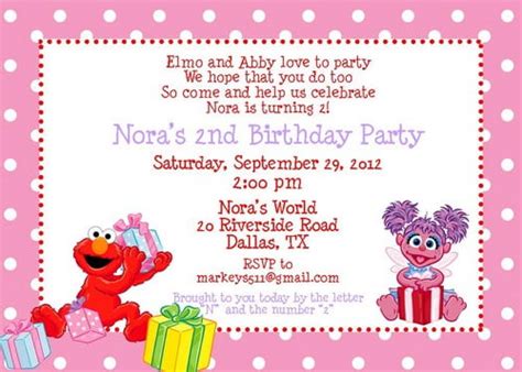 Elmo Birthday Invitations Ideas – Bagvania FREE Printable Invitation ...