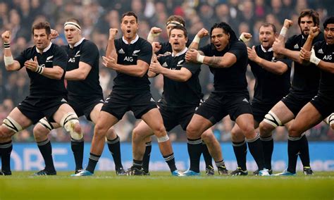 The Haka Dance of War of the Maori's from New Zealand