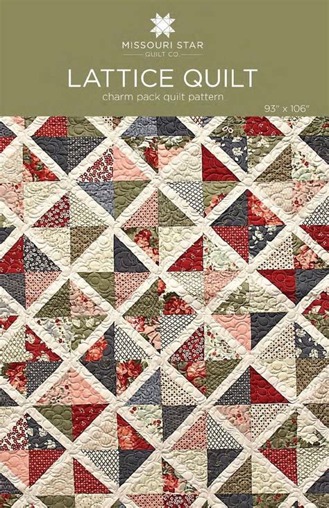 Digital Download - Lattice Quilt Pattern by Missouri Star | Lattice ...