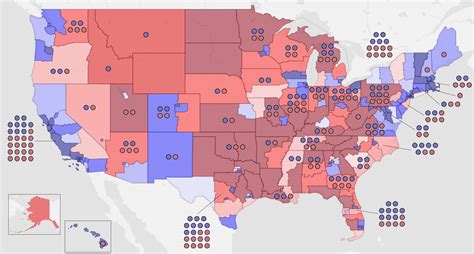 A Proportional(ish) House of Representatives. [OC] : r/MapPorn