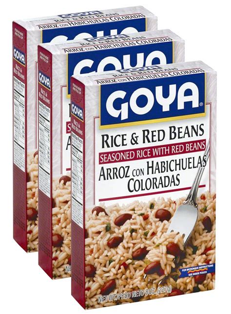 Goya Red Beans and Rice 8 oz (Pack of 3) - Walmart.com - Walmart.com