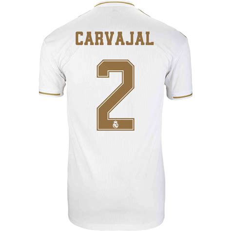 2019/20 Dani Carvajal Real Madrid Home Jersey - Soccer Master