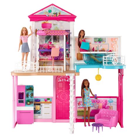 Barbie Dollhouse and Furniture Doll Playset - Walmart.com