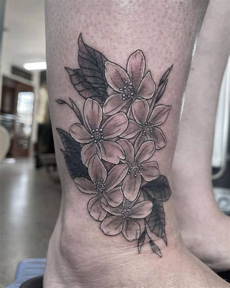 30 Elegant Orange Blossom Tattoos You Will Love | Xuzinuo