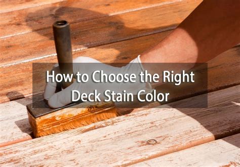 How to Choose the Right Deck Stain Color - SurePRO Painting