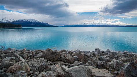 Lake Pukaki New Zealand [4914x2764] [OC] http://bit.ly/2bYUyKV ...