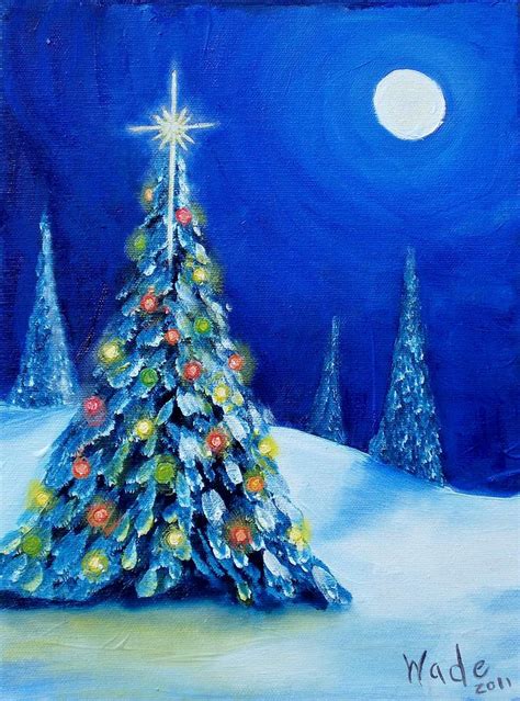 Oh Christmas Tree Painting by Craig Wade