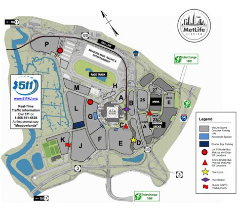 Scott Stadium Parking Map