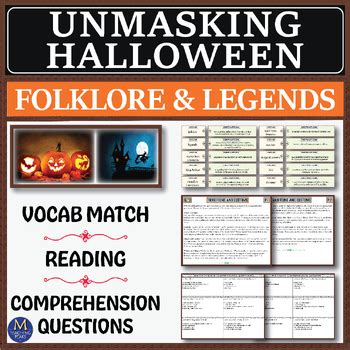 Unmasking Halloween Series: Folklore & Legends by M Teaching Peaks