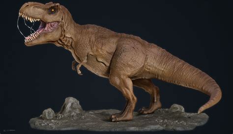 3D Model of Tyrannosaurus Rex - Jurassic Park - CGHero