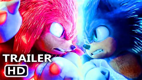 SONIC THE HEDGEHOG 2 “Sonic Vs Knuckles” Trailer (2022) | Broadcrash