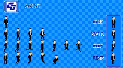 Agent Character | OpenGameArt.org