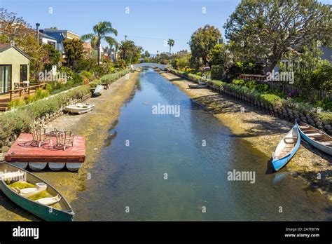 Venice Canal Historic District. Venice Canals in Southern California in ...