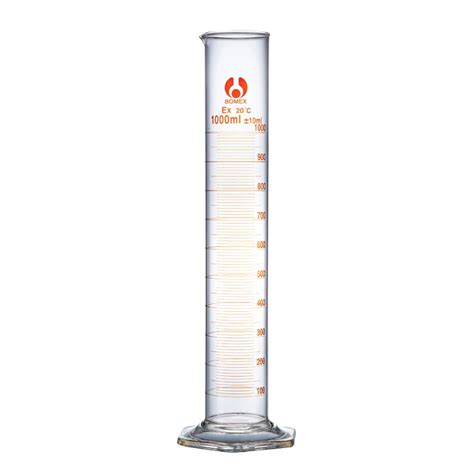 Bomex Glass Graduated Cylinder 500 mL - Pow Science LLC