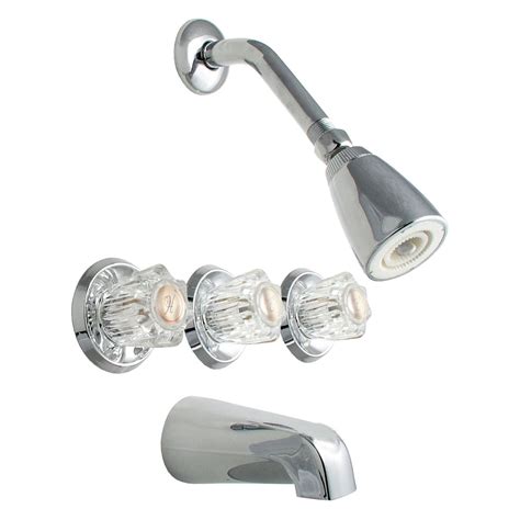 LDR 011 8500 3 Handle Tub and Shower Faucet - Walmart.com