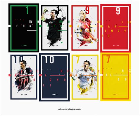 Random Soccer Players. :: Behance