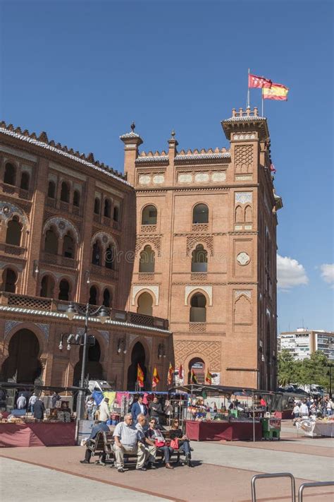 Bullfighting Arena in Madrid Spain Editorial Stock Photo - Image of ...