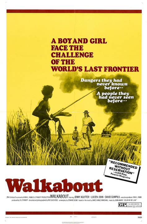 Films The Most Beautiful Art: Walkabout (1971)