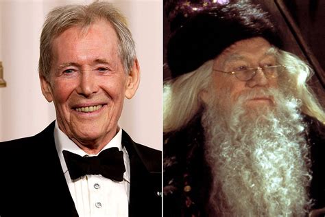 Peter O'Toole Almost Replaced Late Friend Richard Harris as Dumbledore ...