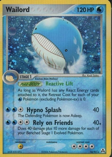 Wailord Pokemon Cards Price Guide - Sports Card Investor