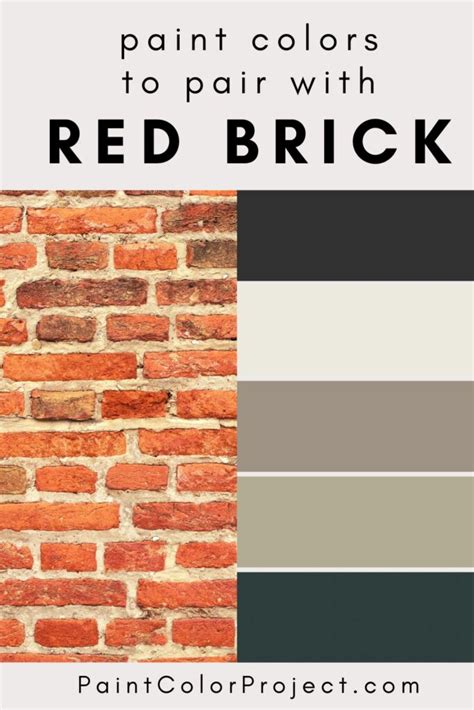 11 Paint Colors that Compliment Red Brick - The Paint Color Project