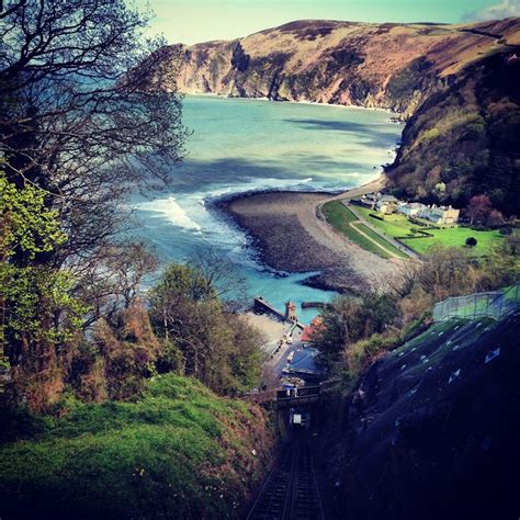 Lynton & Lynmouth Cliff Railway | Railway, Cliff, Travel