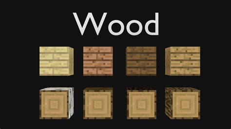 Blender Minecraft Wooden Planks and Logs C... free 3D Model .blend ...