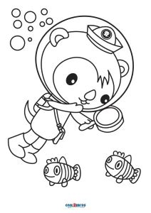 Free Printable Octonauts Coloring Pages For Kids