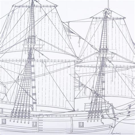 Mayflower Model Ship Plans - Amati (AM1013)