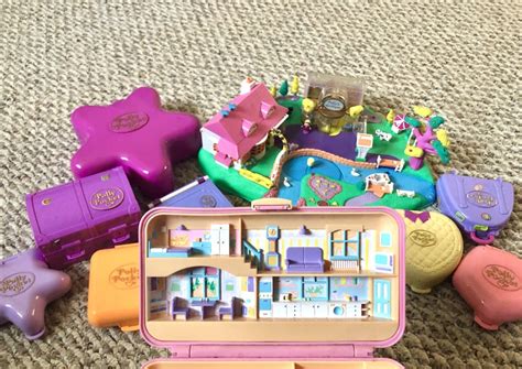 My old Polly Pocket collection. : nostalgia