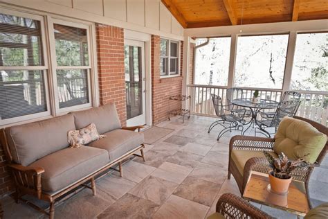 The Best Flooring Option for Screened Porches | PORCH AREA