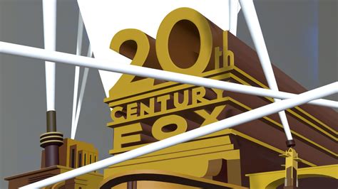 20th Century fox logo 1935 remake - Download Free 3D model by Lighting ...